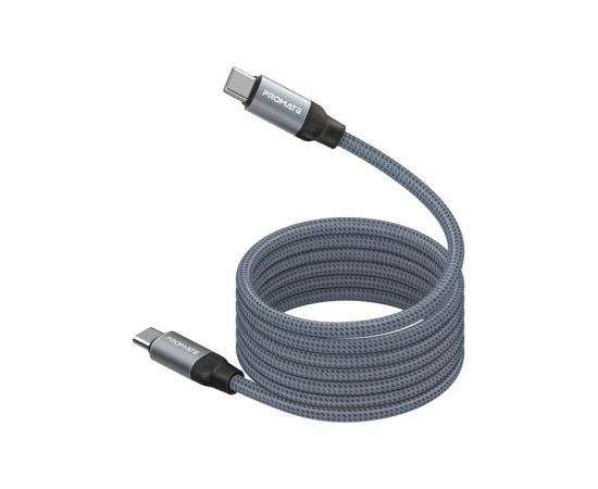 Promate Springy Magnētiskais vads USB-C 60WPD / 1,2m