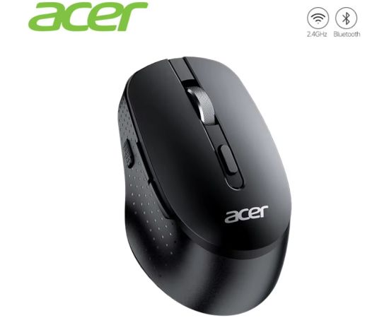 Acer M155 Bezvadu Optiskā Pele 1600DPI / USB-C / Bluetooth