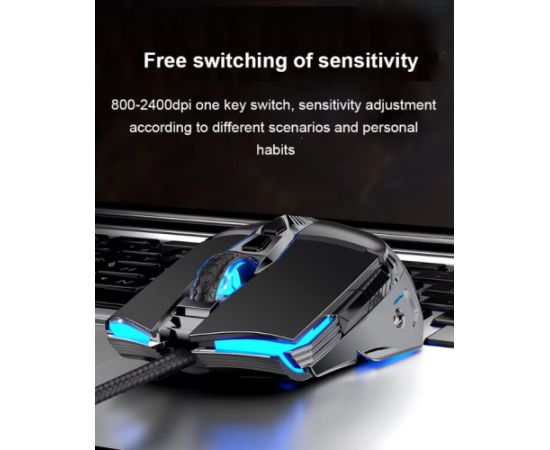 HP G160 Проводная Игровая Мышь 800-2400DPI