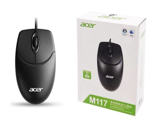 Acer M117 Vadu Optiskā Pele 1200DPI