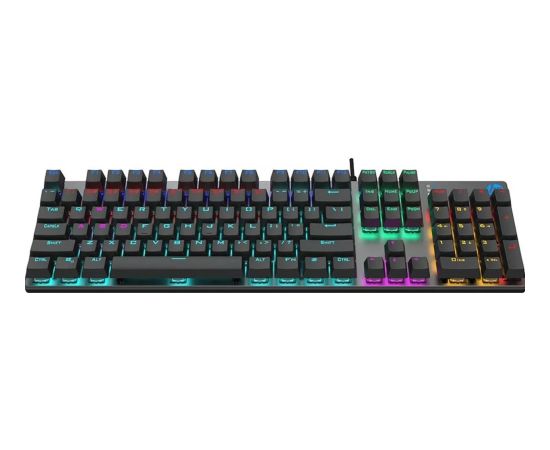 HP GK400F Mehāniskā Spēļu Tastatūra RGB / USB / ENG