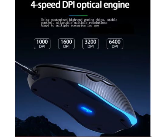 Acer OMW214 Проводная оптическая мышь 6400DPI