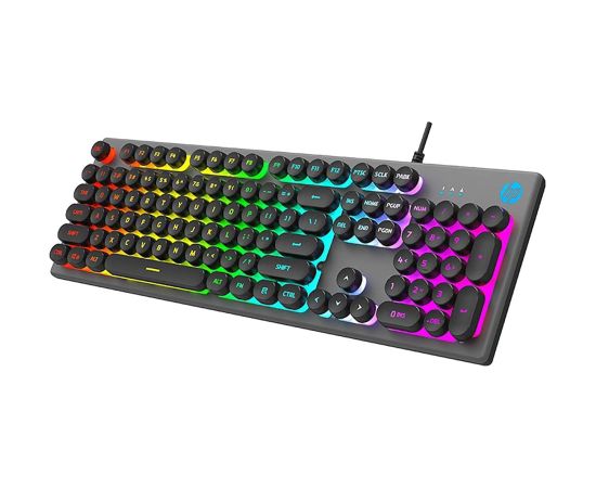 HP K500Y Мембранная Игровая Клавиатура RGB / USB / ENG