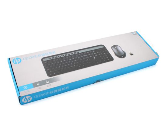 HP CS500 Беспроводная Клавиатура + Мышь USB / ENG / 1600DPI
