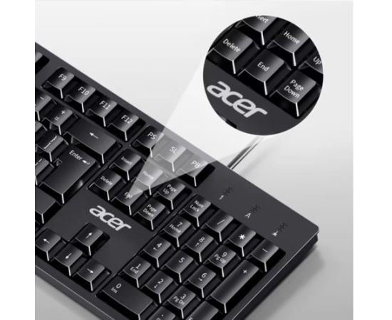 Acer K-212B Vadu Klaviatūra USB / ENG