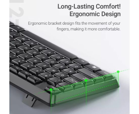 Acer LK41-2K Беспроводная Клавиатура + Мышь + Pele USB / ENG