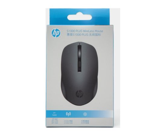HP S1000 Plus Bezvadu pele 1600DPI