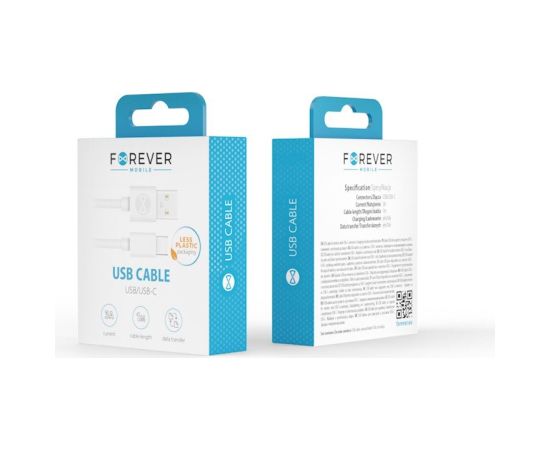 Forever USB - USB-C 3A Кабель 1m