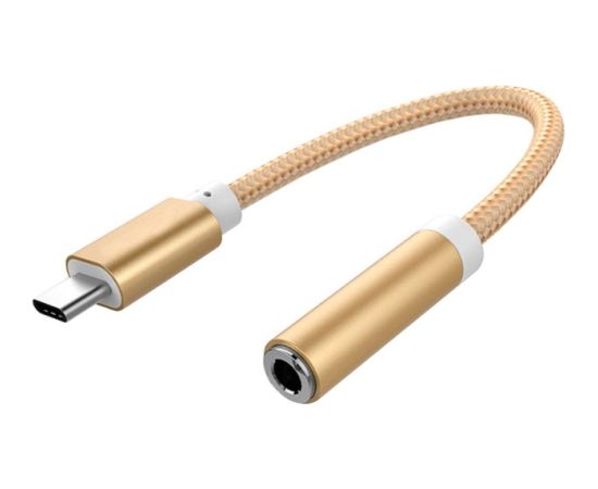 Mocco 3.5 mm uz USB-C Audio Adapteris Telefoniem Zeltains