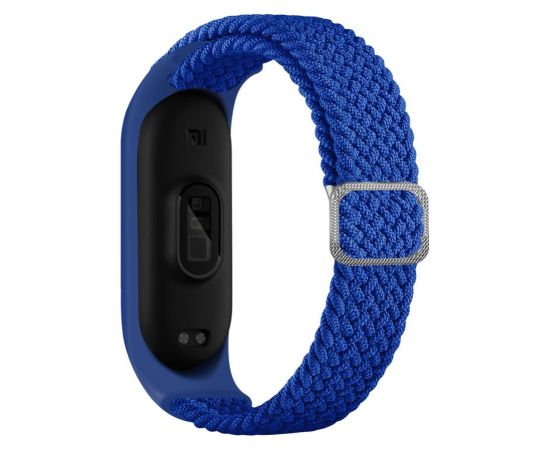 iLike   Mi Band 3/4/5/6 Braided Fabric Strap Blue