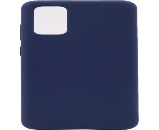 Evelatus Samsung  Galaxy S21 Plus Premium Soft Touch Silicone Case Midnight Blue