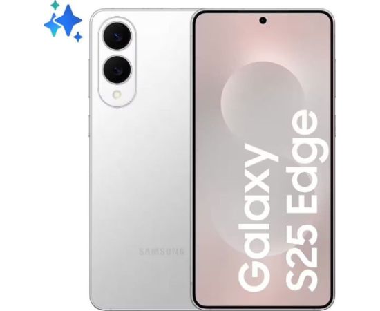 Samsung   S25 EDGE 5G 12/256GB DUAL SIM Titanium Silver