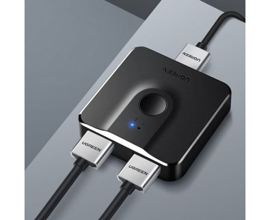 Ugreen switch HDMI splitter switch - 2x HDMI 4K 60Hz black (CM217)