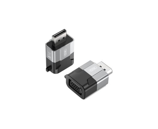 XO adapteris GB016 Displayport - VGA pelēks