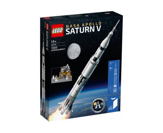LEGO Bricks Ideas Rocket NASA Apollo Saturn V 92176
