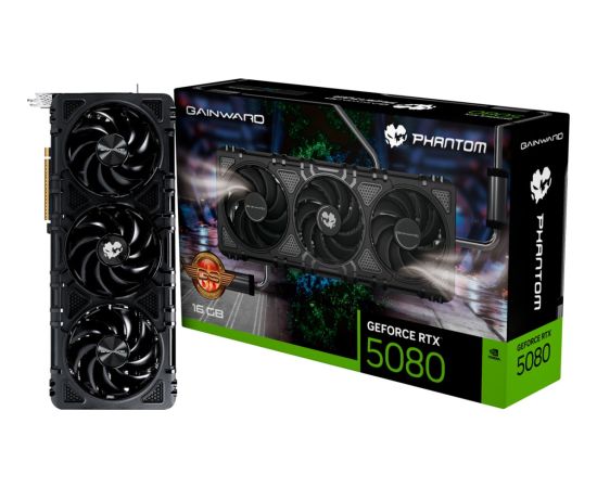 Gainward GeForce RTX 5080 Phantom GS (DLSS 4, 3x DisplayPort, 1x HDMI 2.1)
