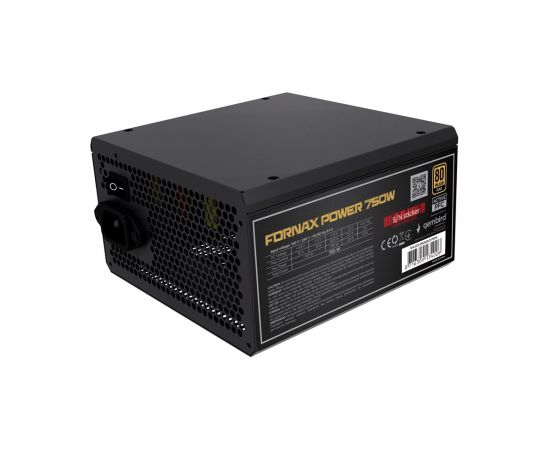 Gembird CCC-PSUBRONZE-750W Power supply unit Fornax Power 750W active PFC 12cm fan 80+Bronze color box