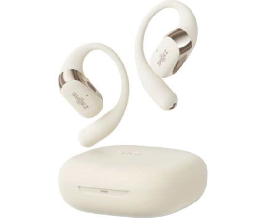 SHOKZ OpenFit 2 Headphones Wireless Ear-hook Calls/Music/Sport/Everyday Beige
