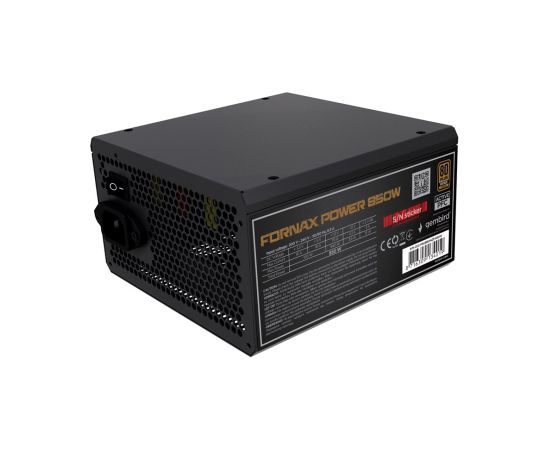 Gembird CCC-PSUBRONZE-850W Power supply unit Fornax Power 850W active PFC 12cm fan 80+Bronze color box