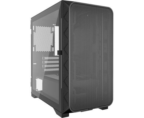Gembird CCC-FC-MK200 Gaming ATX case, Fornax MK200, mesh, without fans, black