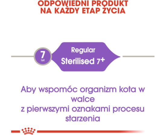 ROYAL CANIN Sterilised 7+ - dry cat food - 10 kg
