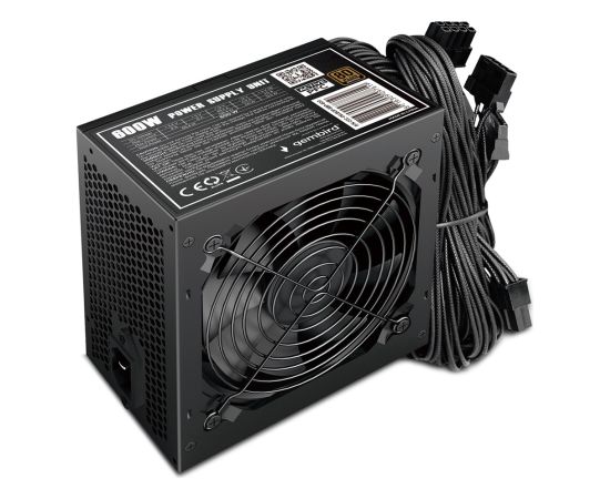 Gembird CCC-PSU80P-BBP-600 power supply unit 600 W 24-pin ATX ATX Black