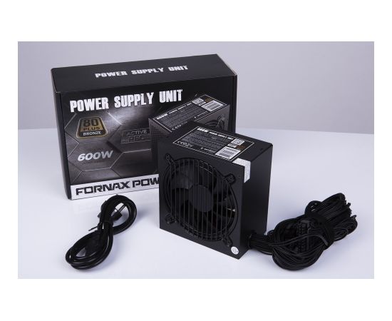 Gembird CCC-PSU80P-BBP-600 power supply unit 600 W 24-pin ATX ATX Black