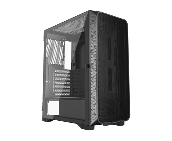 Gembird CCC-FC-M200 Gaming ATX case, Fornax M200, mesh, without fans, black