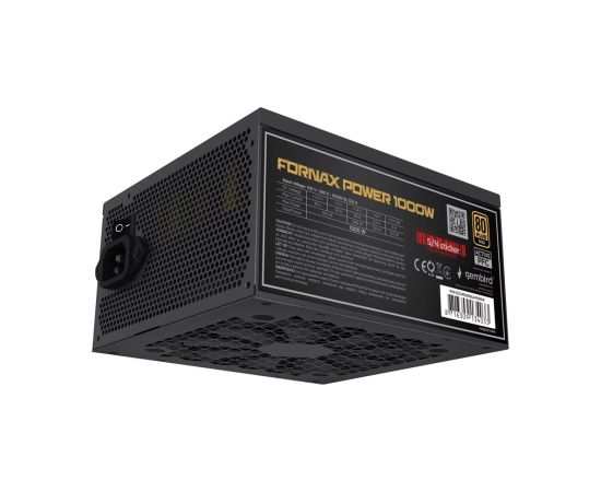 Gembird CCC-PSUGOLD-750W Power supply unit Fornax Power 750W active PFC 12cm fan 80+Gold