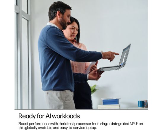 HP EliteBook 6 G1i 14 - Ultra 5-225U, 16GB, 512GB SSD, 14 WUXGA 300-nit AG, 5MP IR cam, WWAN-ready, Smartcard, FPR, US backlit keyboard, 56Wh, Win 11 Pro