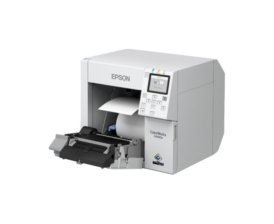 Epson ColorWorks C4000e (mk) Label Printer Inkjet Colour 100 mm/sec USB