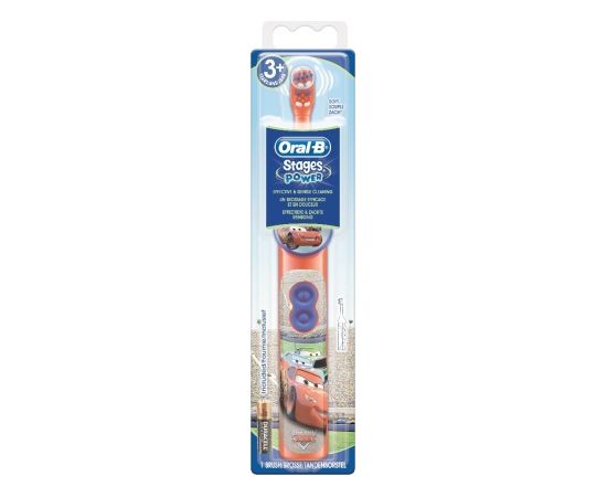 Oral-B Stages Power Electric Toothbrush, Multicolour (Mixed case Cars/Princess)