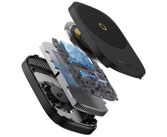 Baseus MagPro II Ultra-Thin Phone Cooler with charger (black)