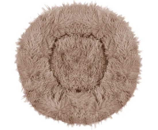 Suņu un kaķu guļvieta Springos PA0170, 40 cm, plīša, gaiši brūna