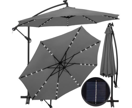 Садовый зонт с солнечной панелью Springos GU0046 300 CM