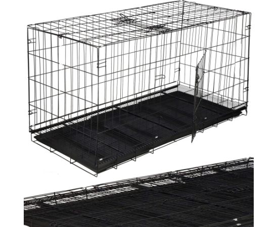 Клетка для собаки Springos PA1082, 130х60х70 см