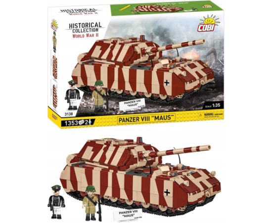Cobi Klocki Panzer VIII Maus