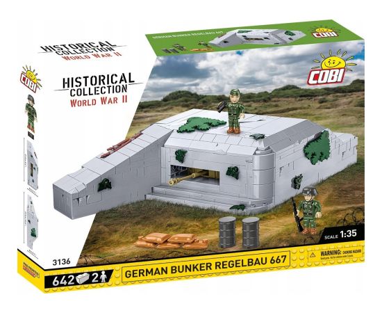 Cobi Klocki German Bunker Regelbau 667 642 klocki