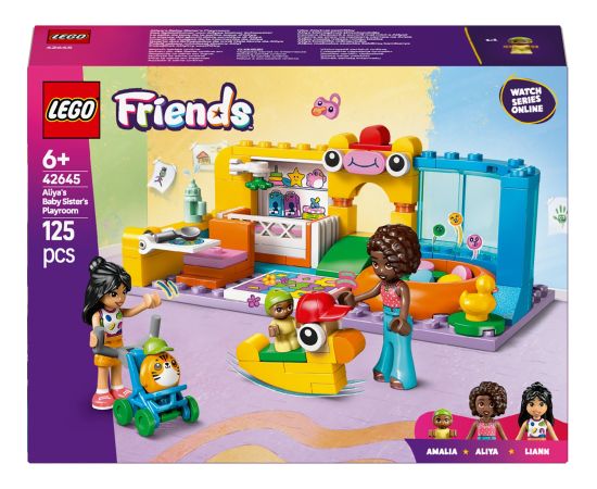 Lego Klocki Friends 42645 Pokój zabaw młodszej siostry Aliyi