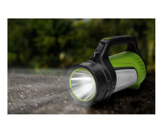 Elight daudzfunkcionāls portatīvais prožektors – USB uzlādējams ar Powerbank funkciju, tālas gaismas LED, zaļi-melns