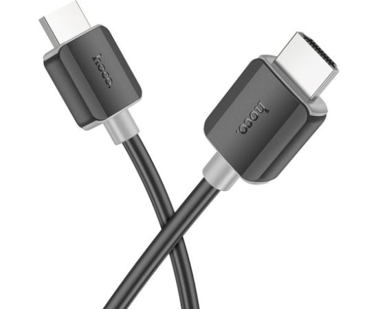 Hoco   US08 HDTV 2.0 male-to-male 4K HD data cable(L=3M) Black