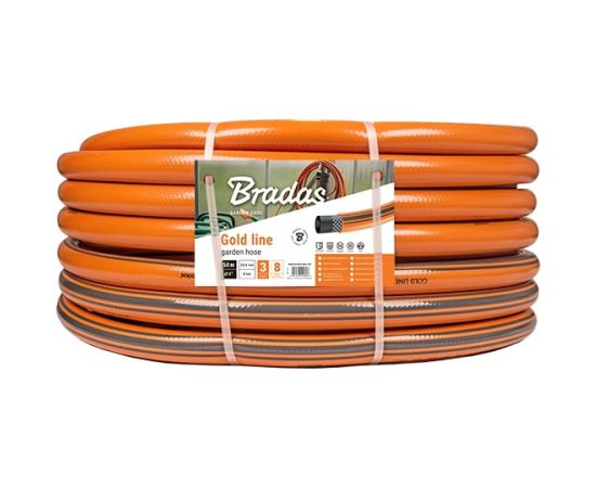 Dārza šļūtene GOLD LINE 1'-50 m, oranža