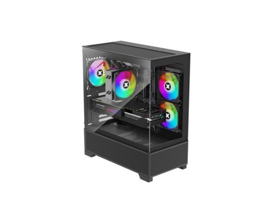 Case XILENCE XG172 MidiTower Case product features Fan control panel/Transparent panel Not included Colour Black XG172
