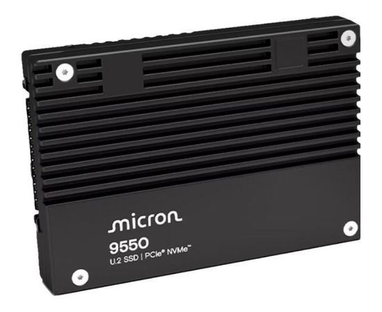 SSD MICRON SSD series 9550 MAX 12.8TB NVMe NAND flash technology 3D TLC Write speed 10000 MBytes/sec Read speed 14000 MBytes/sec Form Factor U.2 TBW 70080 TB MTFDLAL12T8THB-1BK1DABYYR