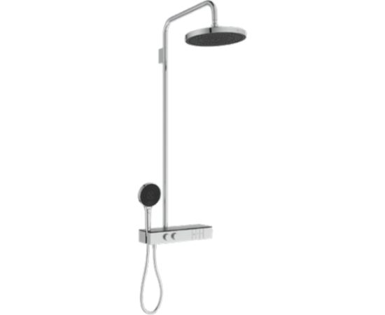 Ideal Standard dušas sistēma ar termostatu Ceratherm Solos XXL, hroms