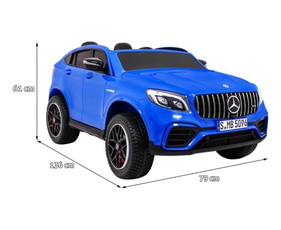 Pojazd na akumulator Mercedes GLC 63S Niebieski