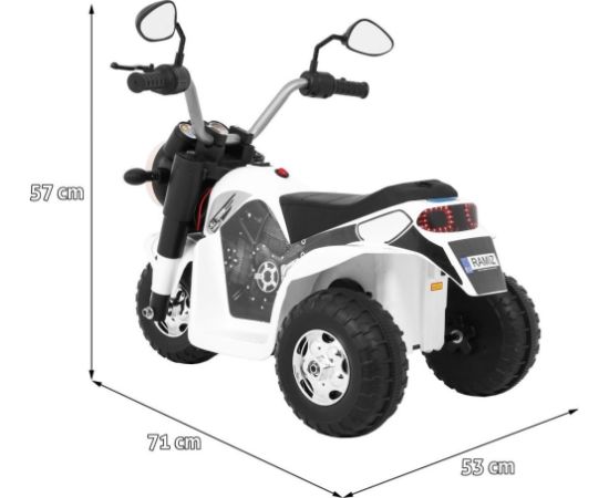 Ramiz Pojazd Motorek MiniBike Biały