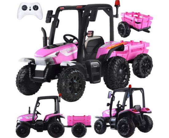 Jokomisiada Duży Traktor z przyczepą 4x4+ pilot światło PA0266