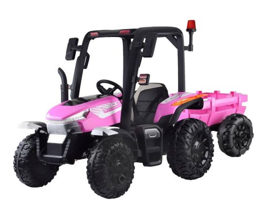Jokomisiada Duży Traktor z przyczepą 4x4+ pilot światło PA0266