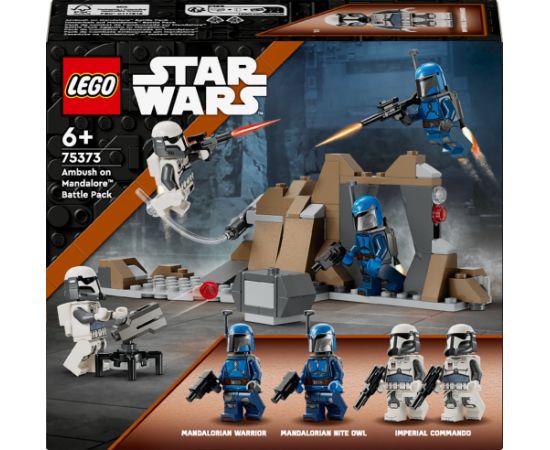 LEGO Star Wars Zasadzka na Mandalorze™ — zestaw bitewny 4 szt. (75373)